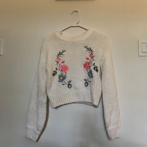 H&M Floral Sweater